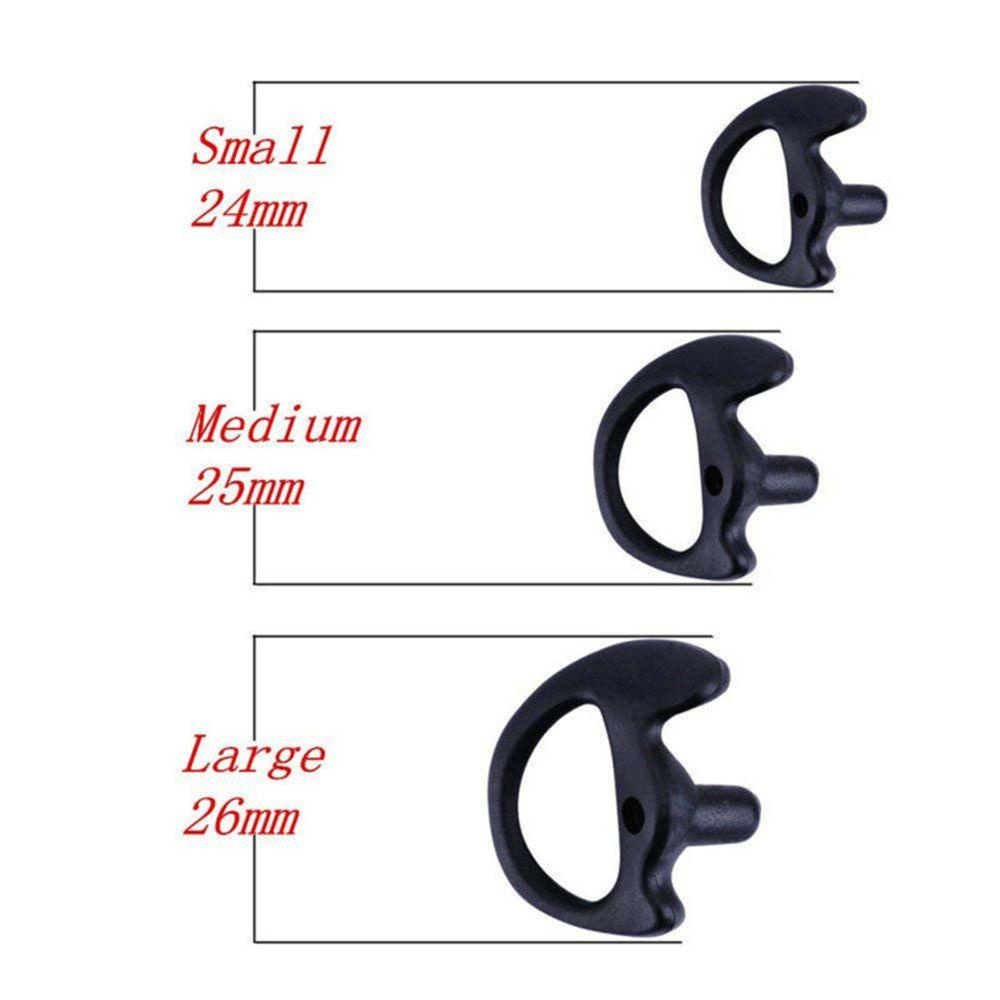 MYRONGVN 1 Cặp Nút Silicon Bọc Đầu Tai Nghe Chống Rơi Thay Thế Cho Bộ Đàm S / M / L