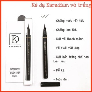 [CHÍNH HÃNG] Bút dạ kẻ mắt nước Karadium