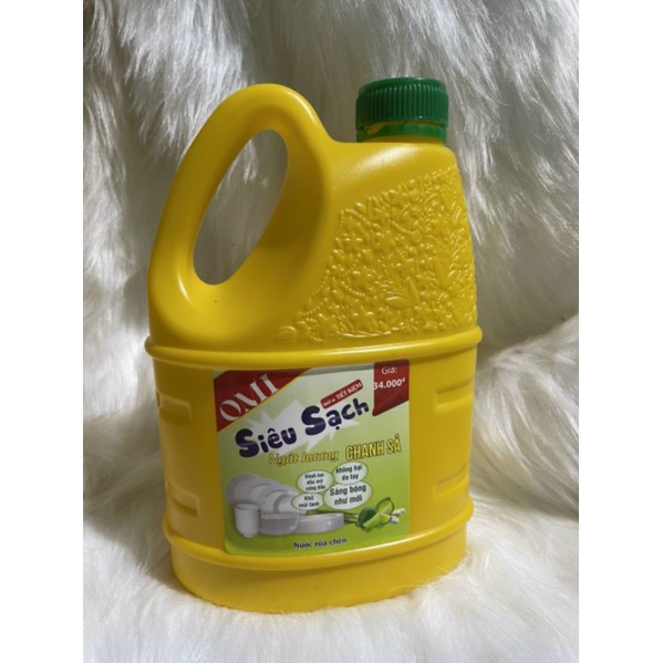 Nước rửa chén OMI 3,6kg siêu sạch