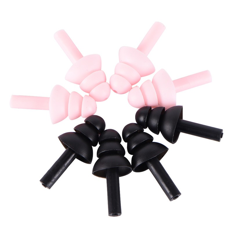 Bộ 4 Nút Bịt Tai Chống Ngáy Bằng Silicone Tiện Dụng Khi Ngủ