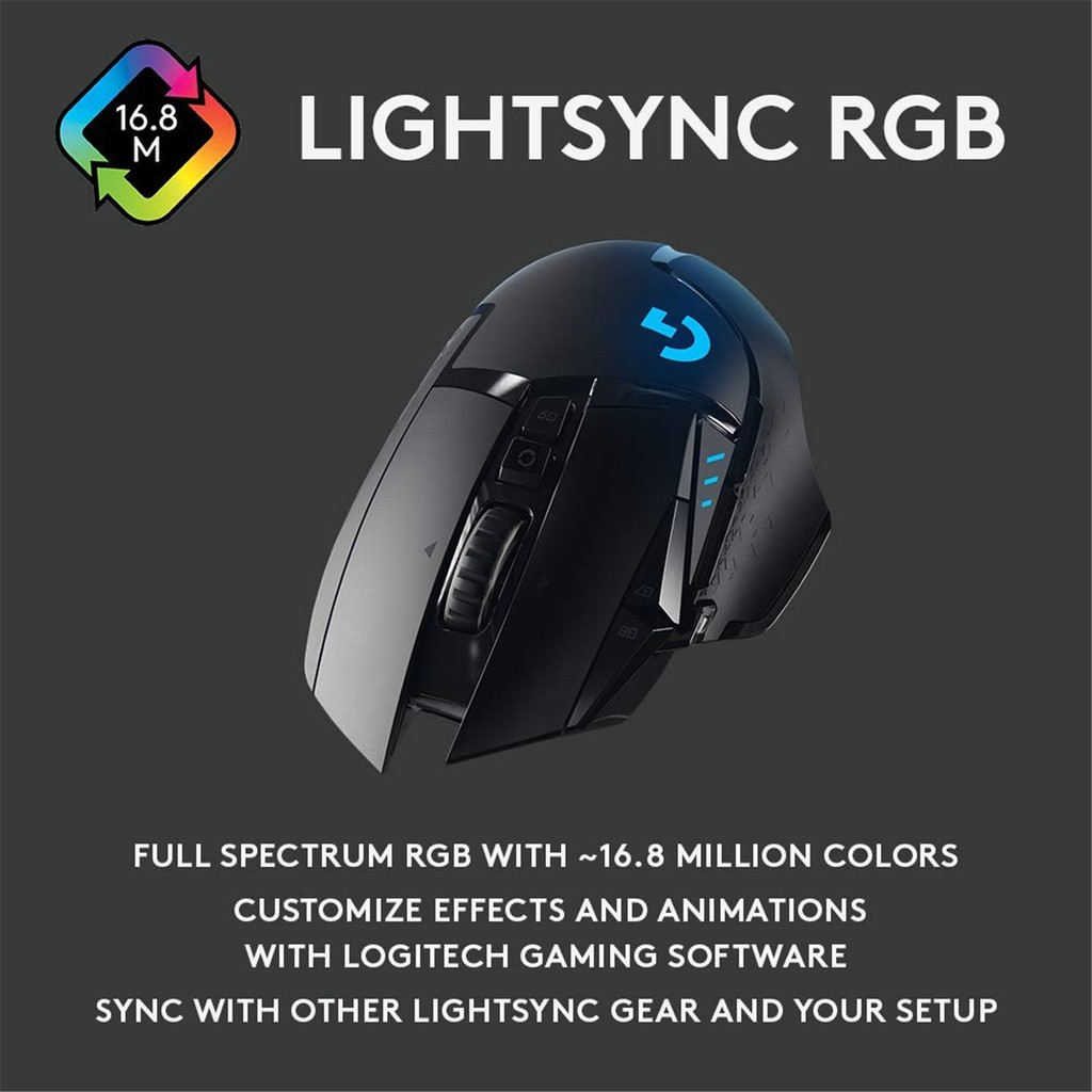 [ GIÁ SỐC ] - [ HOT ] - [ RẺ VÔ ĐỊCH ] Chuột Logitech G502 HERO - Chính Hãng Việt Nam - Mới 100%