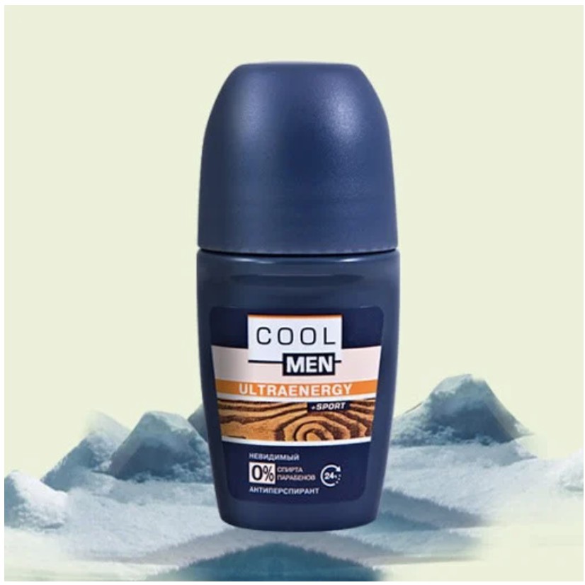 Lăn Khử Mùi Nam Cool Men ULTRA ENERY - Dành Cho Da Thường 50ml