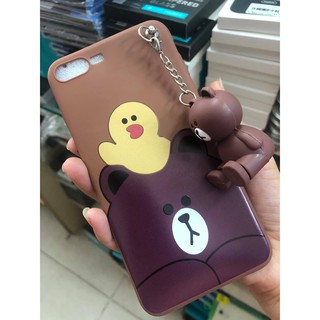 Ốp Lưng iPhone 7 Plus Mochi Dẻo Dễ Thương