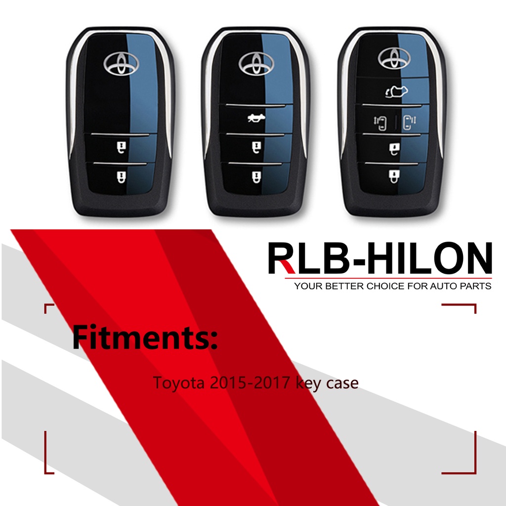 Vỏ Bọc Chìa Khóa Bằng Kim Loại Cho Toyota 86 / Highlander / Corolla New Corolla / Crown /zzling Prado / Camry / Ralink /RAV4 / Reiz / Land Cruiser