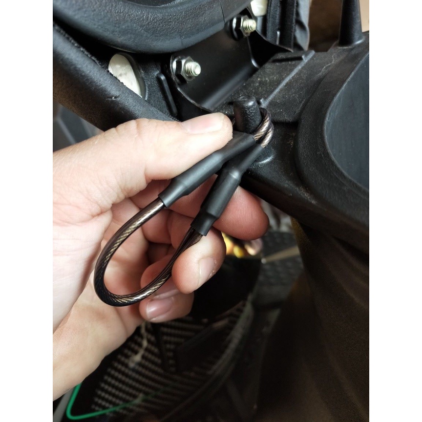 1 Dây Thừng Nhắc Nhở Mũ Bảo Hiểm Xe Máy Chống Trộm