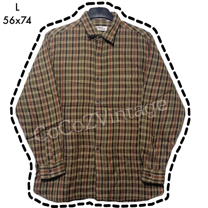 ÁO SƠ MI FLANNEL 2hand