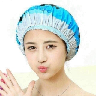 Mũ chụp đầu tắm gội ủ tóc.