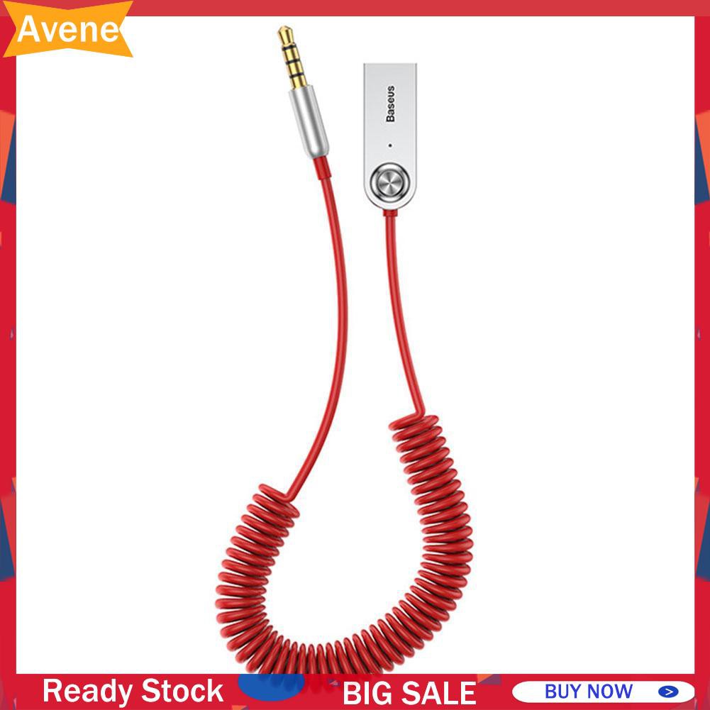 Dây Cáp Âm Thanh Usb 5.0 Hiệu Avene Baseus Kết Nối Bluetooth Cho Loa Xe Hơi