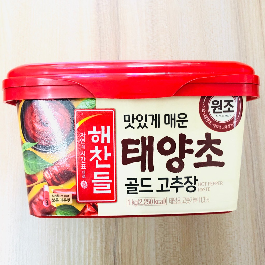 Tương ớt Hàn Quốc nấu bánh gạo Gochujang hộp 1KG