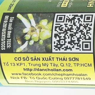Chế Phẩm Sinh Học Hùng Nguyễn (chai 20ml)
