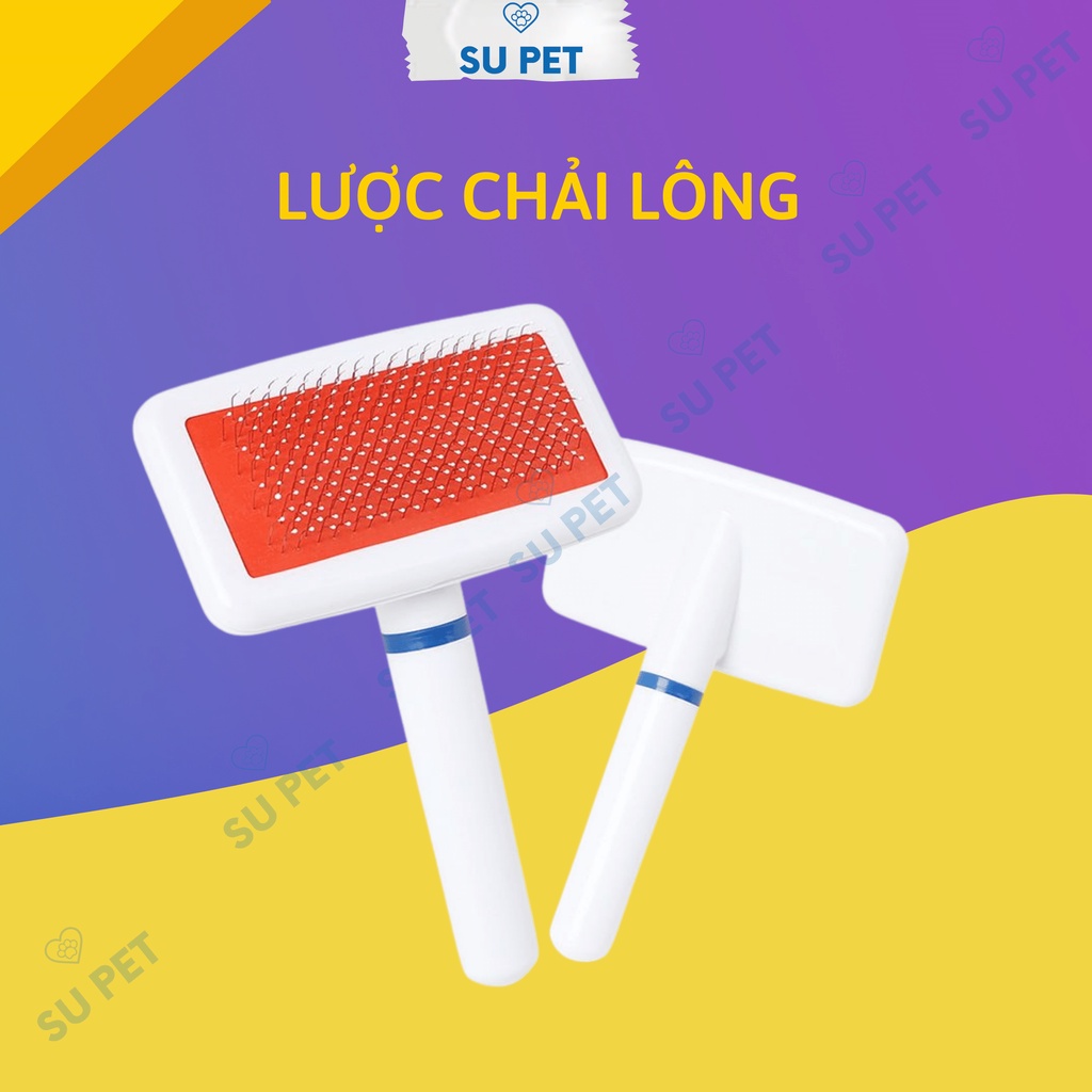 [Mã PET50K giảm Giảm 10% - Tối đa 50K đơn từ 250K] Lược chải lông dành cho thú cưng