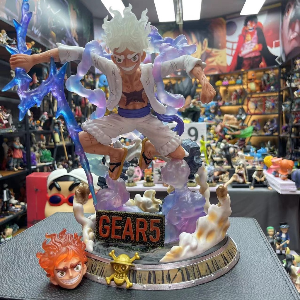 Mô hình luffy gear 5 hàng nét siêu chất