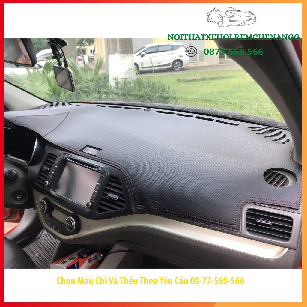 THAM TAPLO GỖ KIA MORNING DA VÂN GỖ DA CARBON NHUNG LÔNG CỪU 3 LỚP CÓ CHỐNG TRƯỢT THẢM PHỦ LÓT CHE NẮNG TAPLO