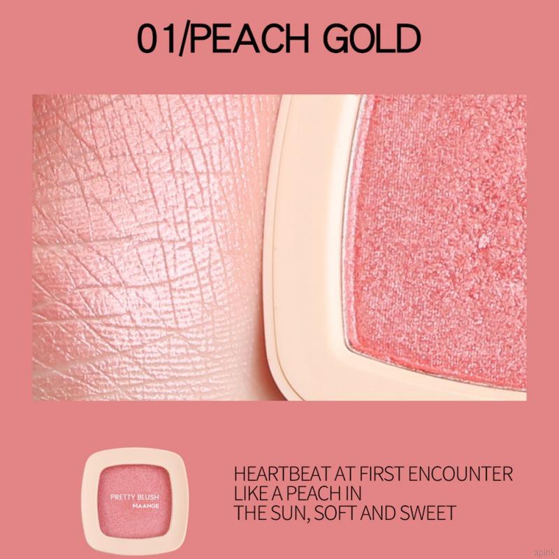 [Hàng mới về] Phấn má hồng trang điểm tự nhiên MAANGE làm sáng tông màu da | BigBuy360 - bigbuy360.vn