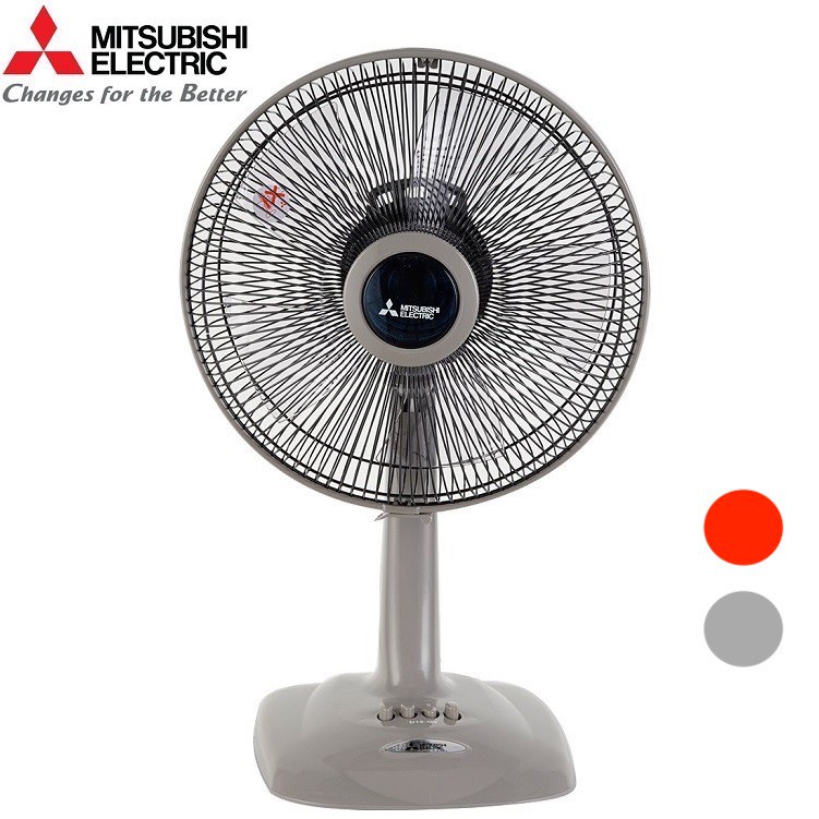 Quạt bàn Mitsubishi D12-GA 30cm Đỏ đậm - Made in Thailand