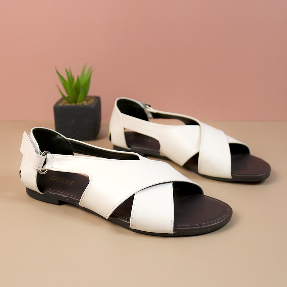 Sandal nữ quai chữ X thời trang nữ đi học, đi chơi, đi dạo thường ngày