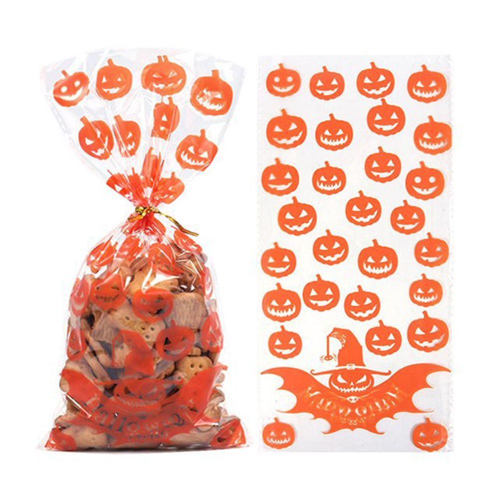 Bộ 50 Túi Đựng Kẹo Họa Tiết Phù Thủy Độc Đáo Cho Dịp Halloween