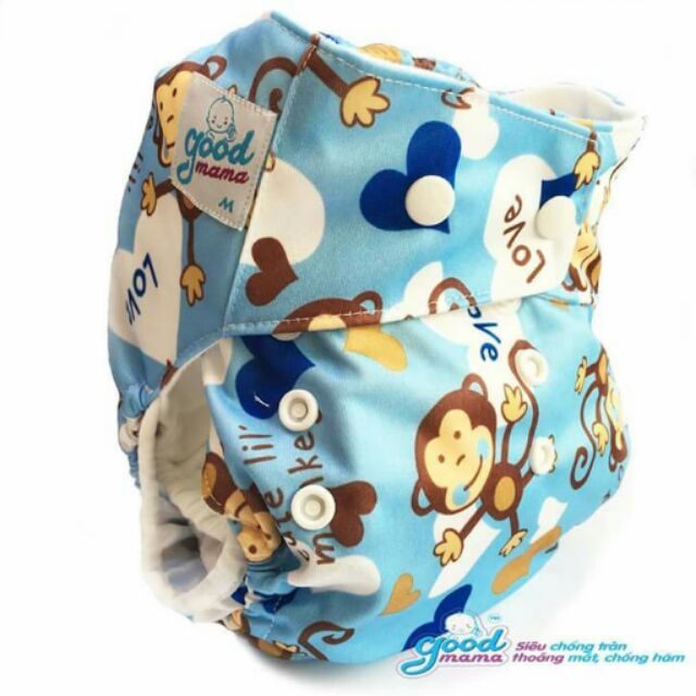 Combo 3 bỉm vải goodmama size 3-13kg ( 2 ngày 1 đêm )