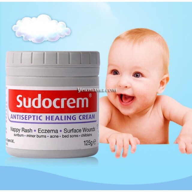[Chính Hãng]Kem chống hăm Sudocream 125g