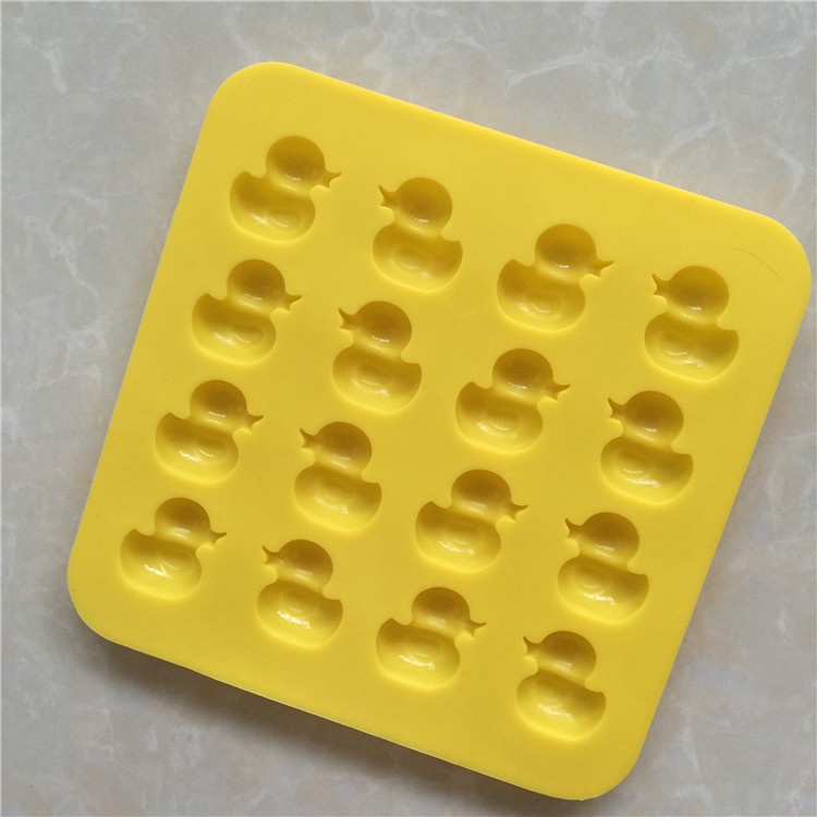 Khuôn silicon Vịt Con  làm bánh rau câu, kẹo chip
