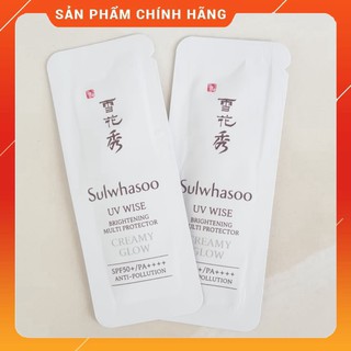 Kem chống nắng dưỡng trắng mờ nám thế hệ mới Sulwhasoo UV Wise Brightening Multi Protector SPF50+/PA++++ Anti-Pollution