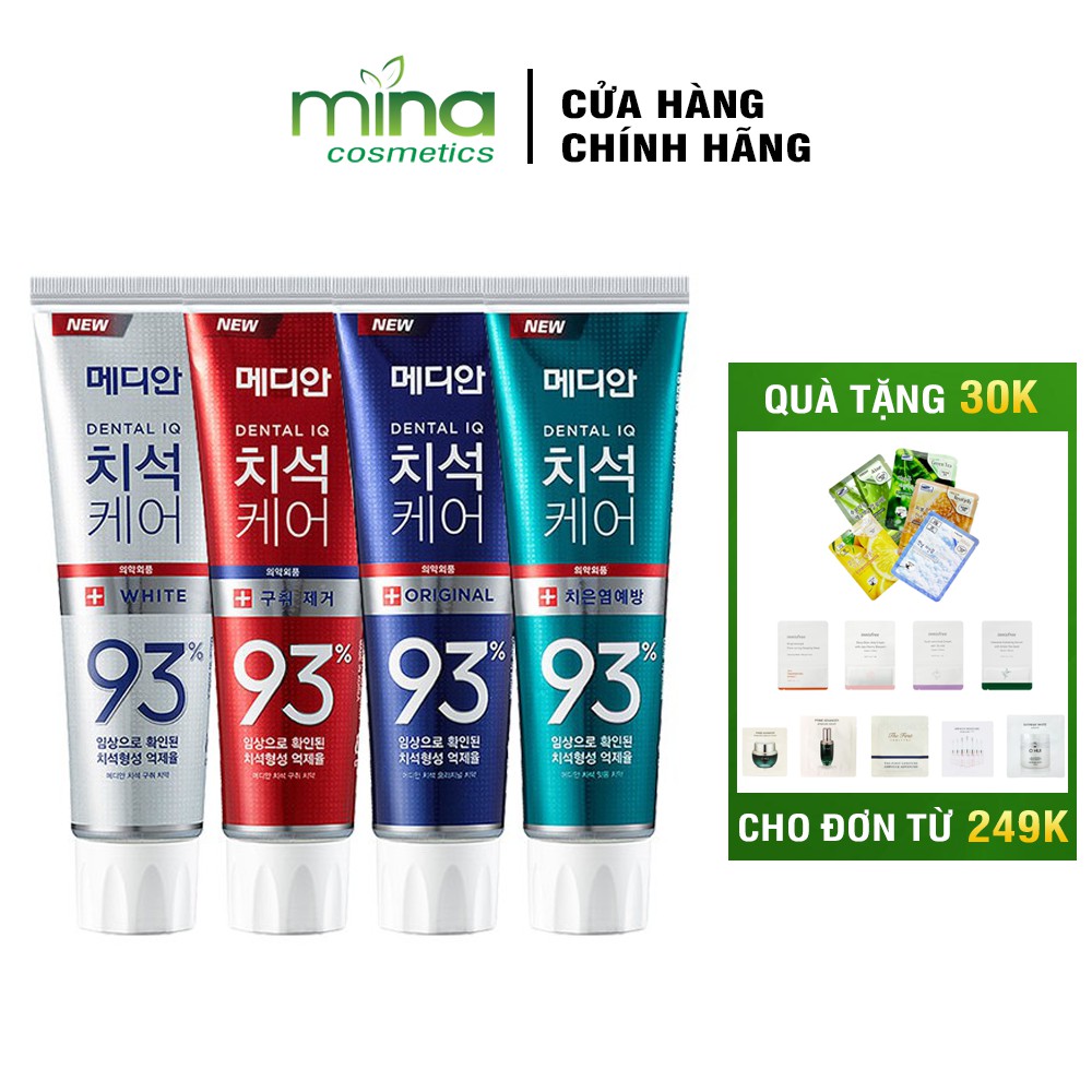 Kem Đánh Trắng Răng Median 93% Tooth-Paste 120gr
