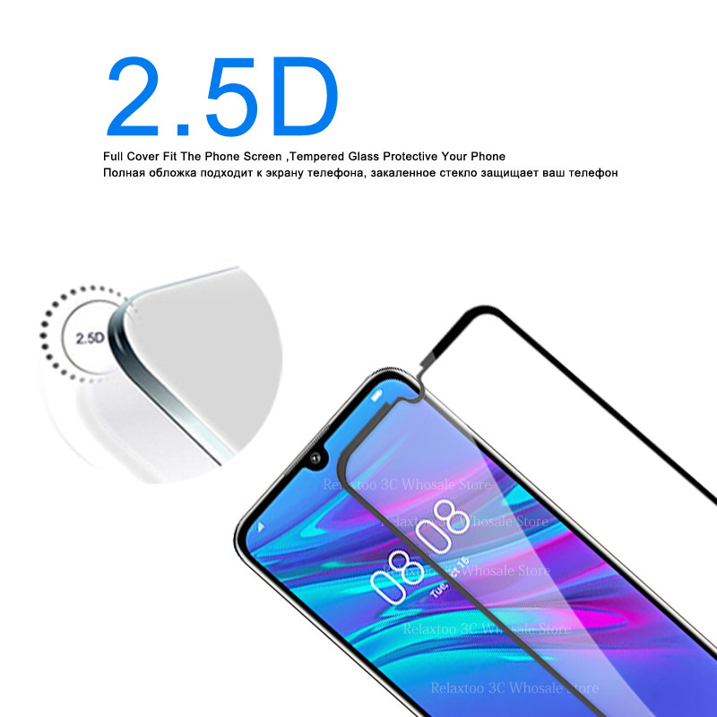 Kính cường lực 9D mới nhất full màn cho Huawei Y9 Y7 Y6 Y5 Y3 Prime Pro Lite 2019 2018