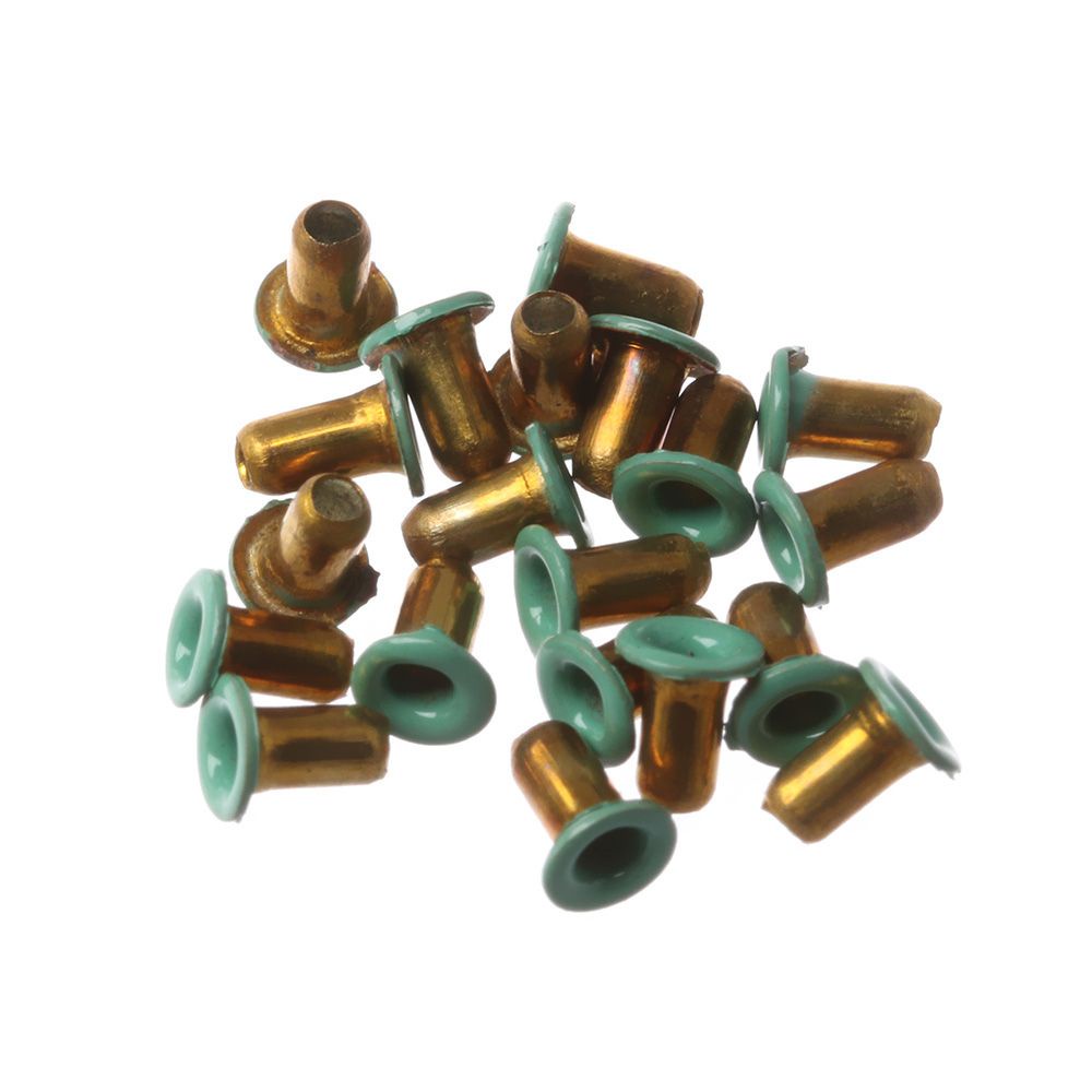 Set 20 nút kim loại siêu nhỏ lỗ 1mm/ 2.5mm nhiều màu tùy chọn gắn túi xách/ búp bê/ khóa thắt lưng/ giày/ quần áo diy