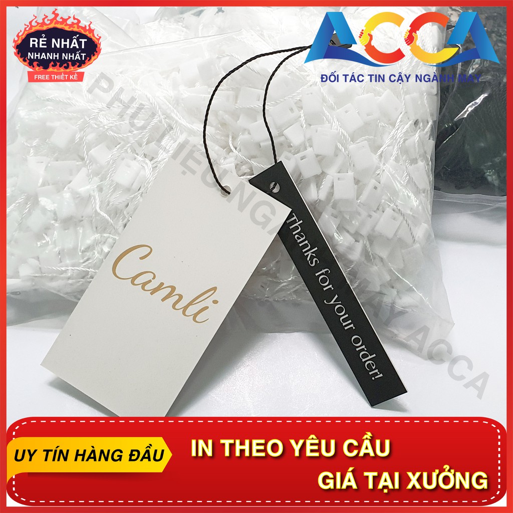 [ GIÁ SỐC ]_1000 CÁI DÂY DÙ TREO TAG MÁC QUẦN ÁO BỀN, ĐẸP DỄ SỬ DỤNG_XƯỞNG IN NHÃN MÁC QUẦN ÁO THEO YÊU CẦU