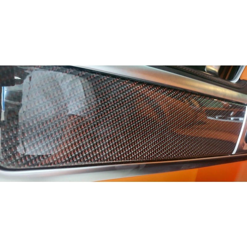 Vải carbon kevla xiên đỏ đen bạc 3 sợi