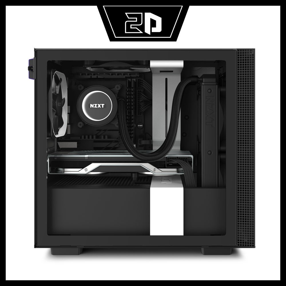 [Mã 253ELSALE hoàn 7% đơn 300K] Vỏ Case NZXT H210 MATTE WHITE (TRẮNG)