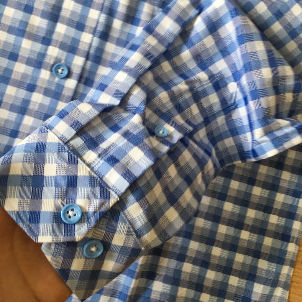 Áo Sơ Mi  Nam Aristino ALS60107 Regular Từ Sợi Sồi Kháng Khuẩn 38/41/42