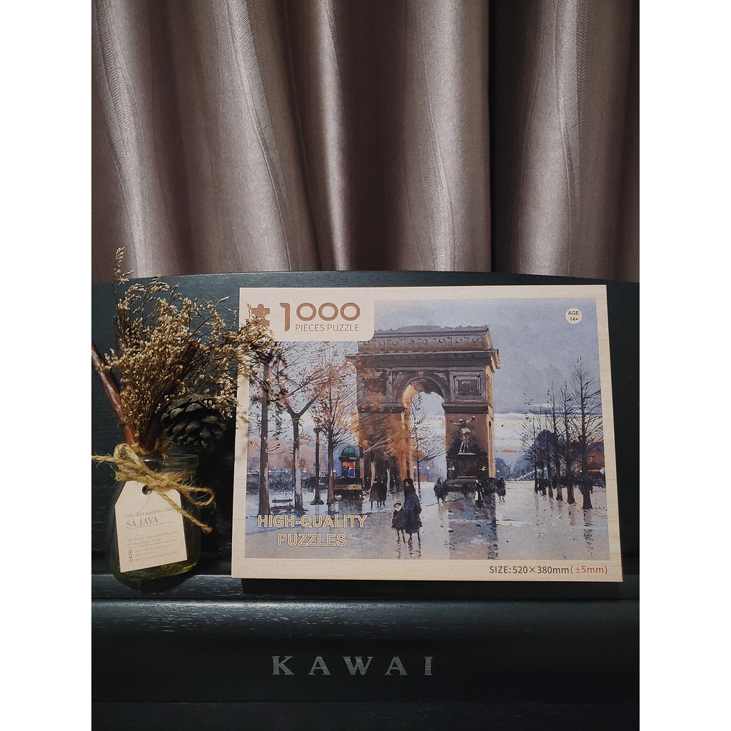 [HOT] Bộ tranh xếp hình Puzzle 1000 miếng Tranh ghép hình 1000 mảnh Xếp Hình 1000 Pcs Jigsaw Puzzle GỖ