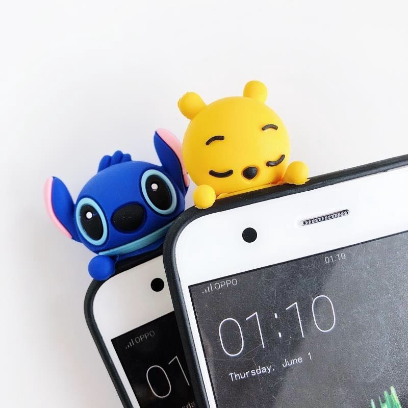 Ốp điện thoại kiểu dáng hoạt hình dễ thương đáng yêu cho OPPO A37 A39 A57 A83 F3 Plus F1S F5