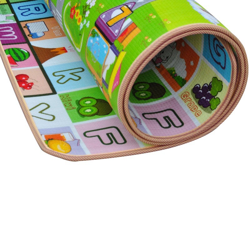 Thảm chơi 2 mặt 1m8x2m cao cấp cho bé Maboshi kèm túi đựng