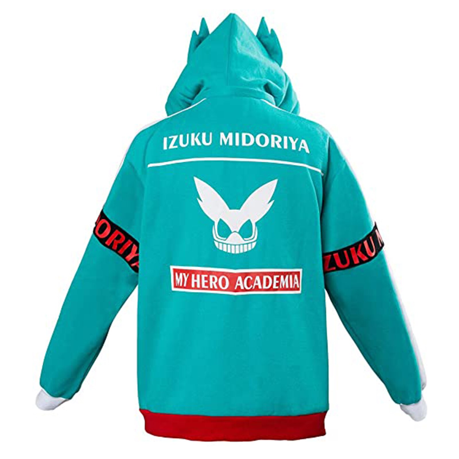 Áo Hoodie Hóa Trang Nhân Vật Midoriya Izuku Phim My Hero Academia 3d 2021