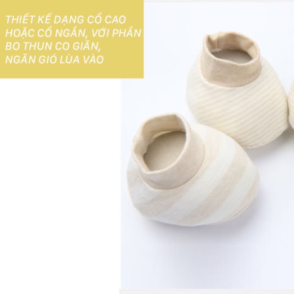 Bao Tay bao Chân sơ sinh chất liệu Cotton mềm mại, an toàn cho bé (vớ tay chân cho bé sơ sinh)