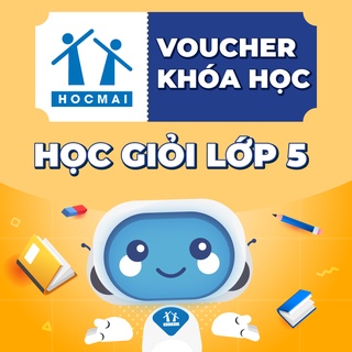 Youschool - HOCMAI - Khóa Học giỏi lớp 5: Toán - Tiếng Việt - Tiếng Anh - 01 tháng