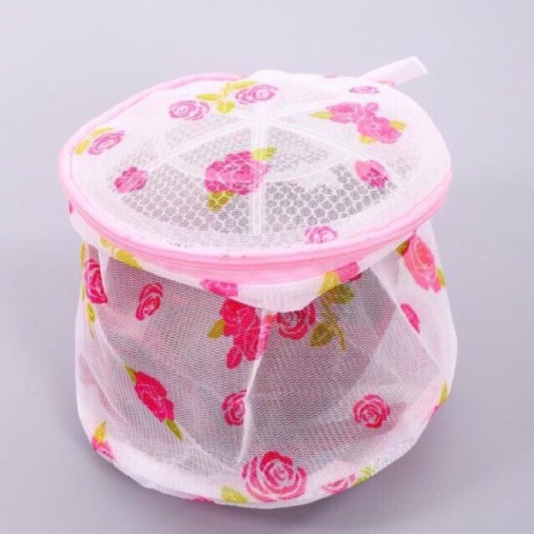 Túi lưới giặt bảo vệ áo lót tròn - LADY