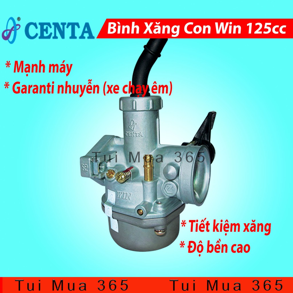 Bộ Chế Hòa Khí xe Win 100cc, Win 110cc, Win 125cc