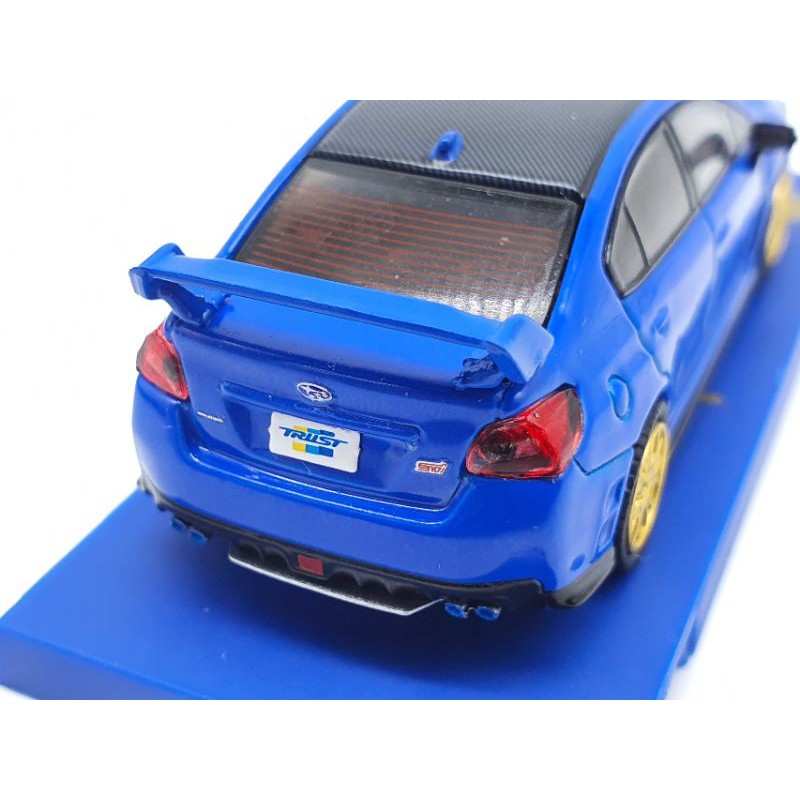 Xe Mô Hình Subaru WRX STI 1:64 Tarmac Works ( Xanh Dương )