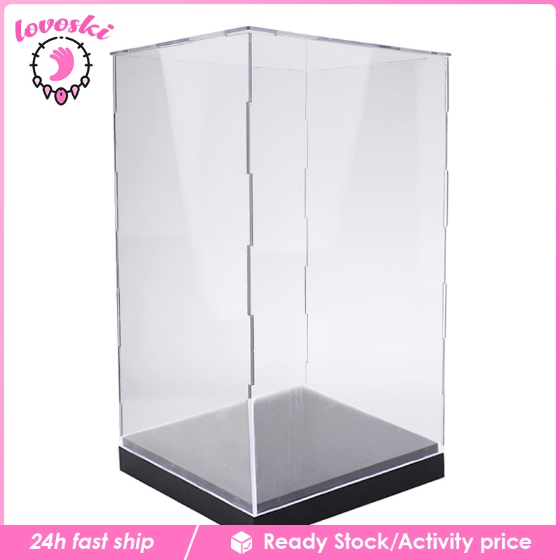 Hộp trong suốt trưng bày mô hình xe hơi 25cm