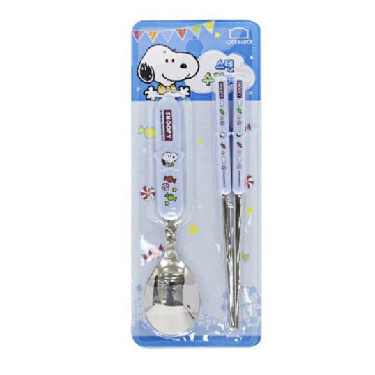 Bộ muỗng & đũa dành cho bé Lock&Lock LSP002