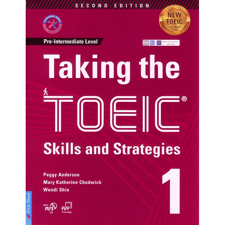 Sách - Taking the TOEIC Skills and Strategies 1 - Second Edition - Pre-Intermediate Level (kèm CD)