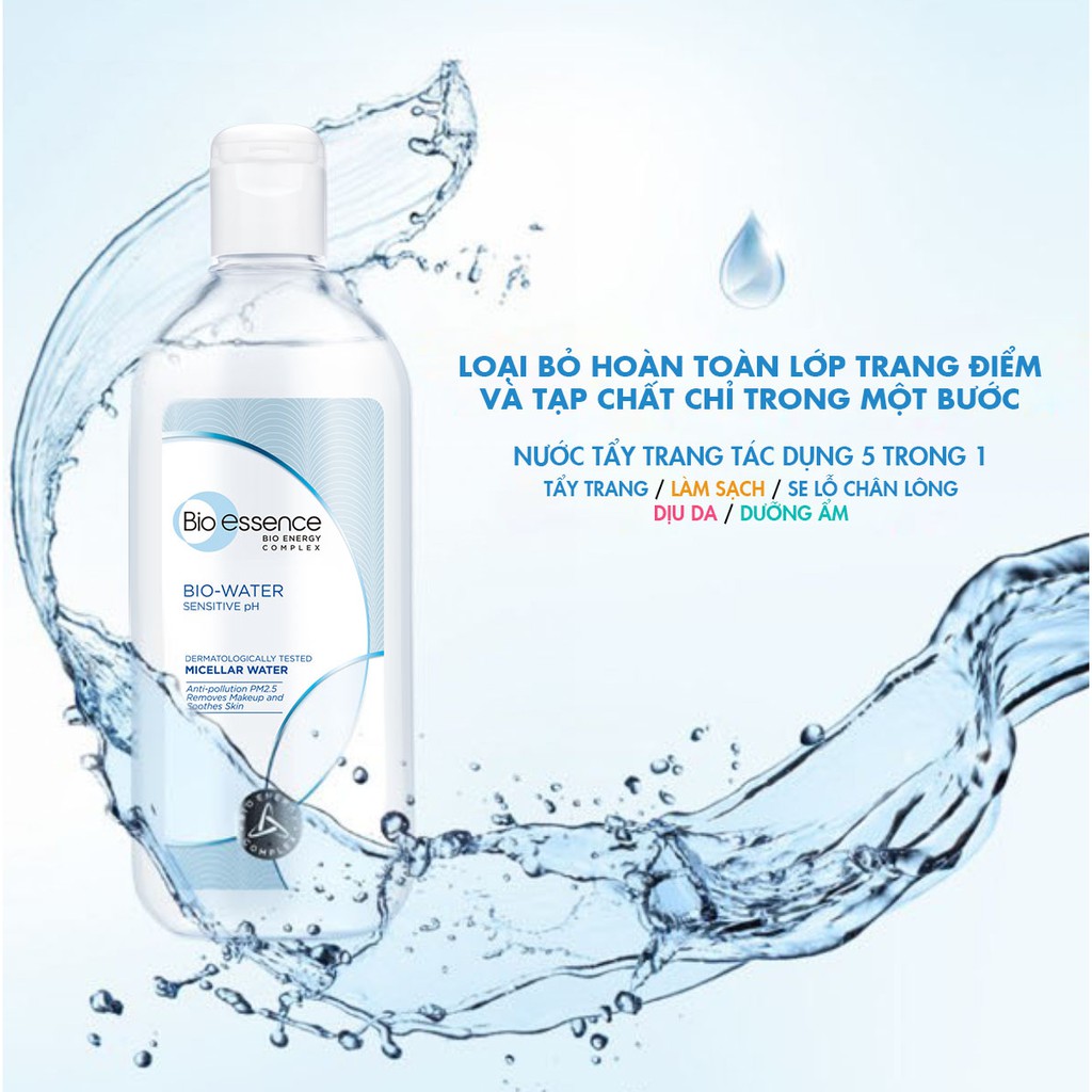 Nước Tẩy Trang Bio Essence Micellar Water 100ml - 400ml | WebRaoVat - webraovat.net.vn