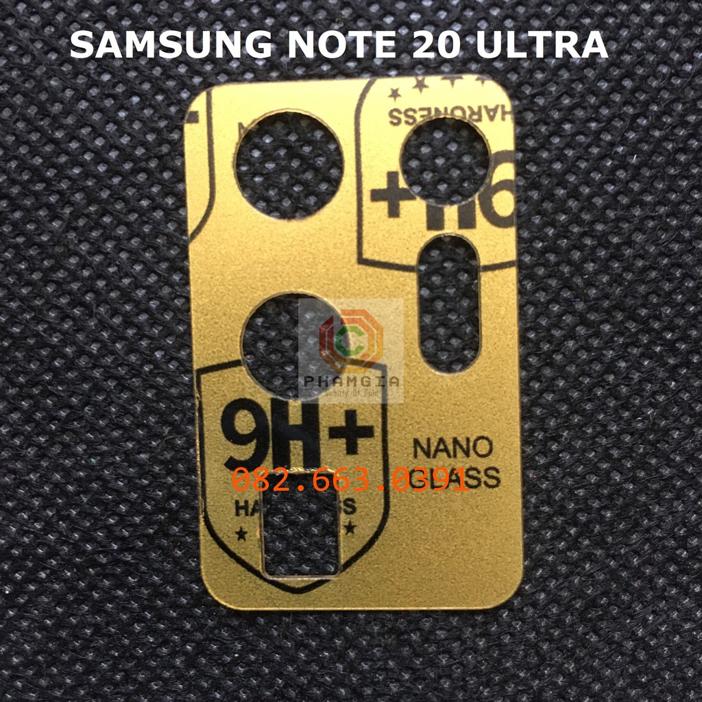 Dán kính cường lực camera dành cho Samsung Note 20 note 20 ultra, ultra 5G siêu bền, siêu trong