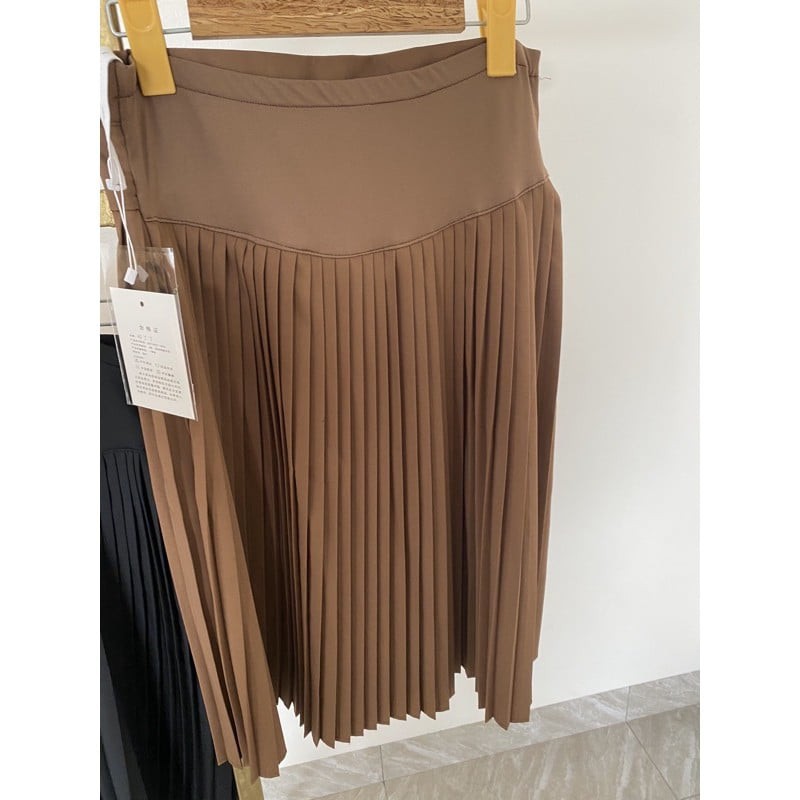 [GIÁ CỰC SỐC] Chân váy bầu xếp ly đẹp MAMADRESS