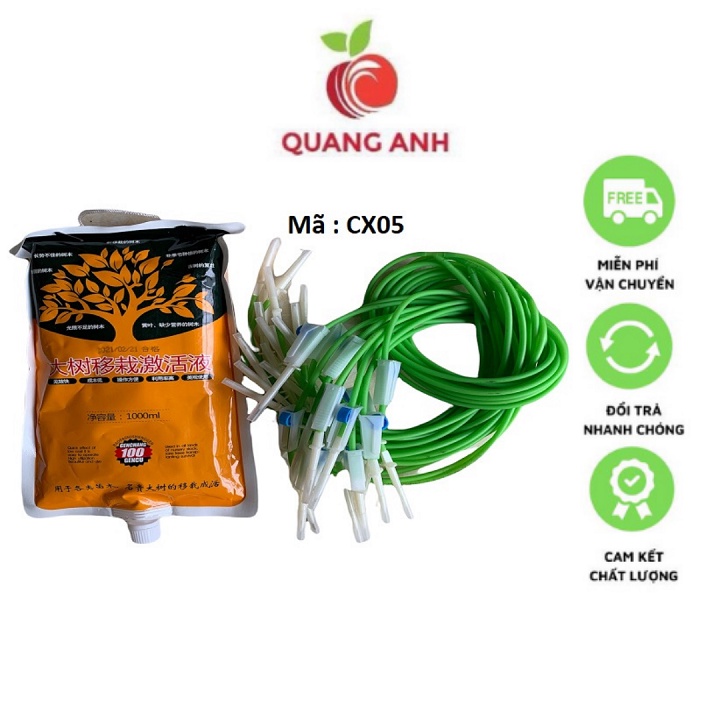 [FreeShip] Dịch Truyền Dinh Dưỡng Cứu Cây Trồng - Cây Bonsai - Cây Yếu - Gói 1 Lít - Đủ 4 Loại Cao Cấp