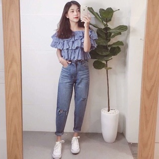 Quần baggy bò 3007