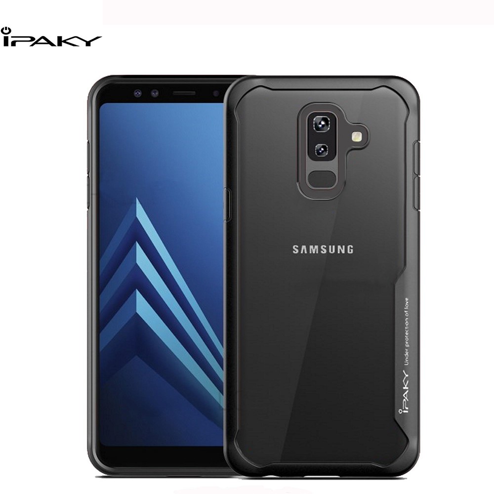 Ipaky Ốp Điện Thoại Tpu Mềm Chống Nứt Cho Samsung Galaxy A6 Plus / J8 2018 / S7 Edge / S8 / S8 Plus